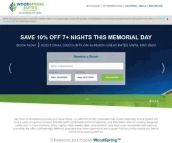 Woodspring.com(WoodSpring Hotels) Screenshot