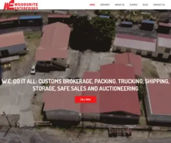 Woodsrite.com(WOODSRITE ENTERPRISES) Screenshot