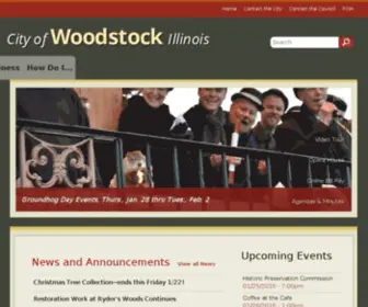 Woodstock-IL.com(City) Screenshot
