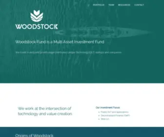 Woodstockfund.com(Woodstock Fund) Screenshot