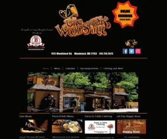 Woodstockinn.net(Family owned and operated for over 30 years our restaurant) Screenshot