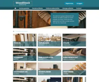 Woodstockpanelen.nl(Woodstockpanelen) Screenshot