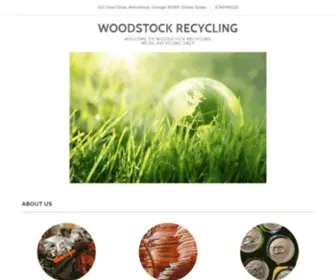 Woodstockrecycling911.com(Woodstock Recycling) Screenshot