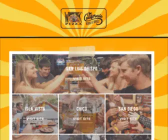 Woodstocksca.com(Woodstock's Pizza) Screenshot