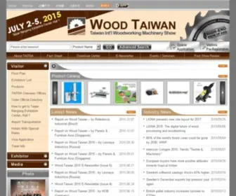 Woodtaiwan.com(台灣國際木工機械展) Screenshot