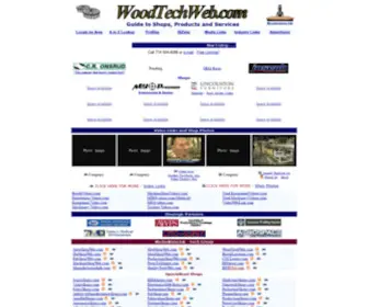 Woodtechweb.com(Wood Tech Web) Screenshot