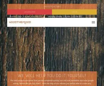 Woodthemood.com(woodthemood) Screenshot