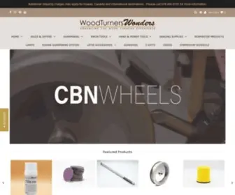 Woodturnerswonders.com(Woodturning Supplies & Equipment) Screenshot