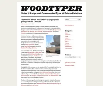 Woodtyper.com(Woodtyper) Screenshot