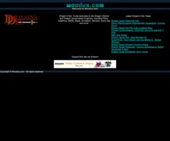 Woodus.com(My Website) Screenshot