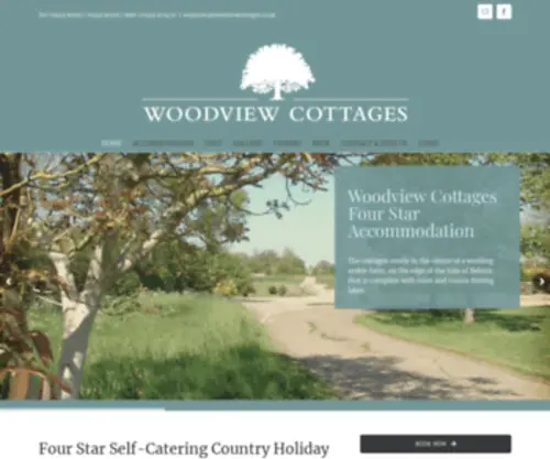 Woodviewcottages.co.uk(Woodview Holiday Cottages Nottinghamshire) Screenshot