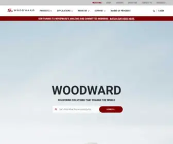 Woodward.com(Home) Screenshot