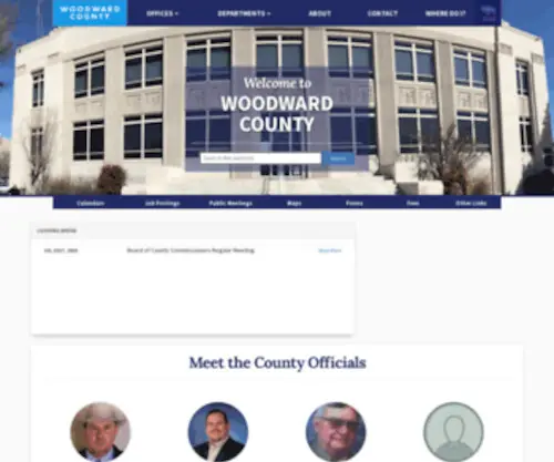 Woodwardcounty.org(Woodwardcounty) Screenshot