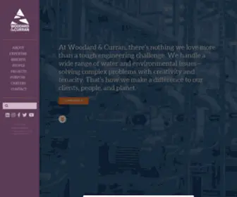 Woodwardcurran.com(Woodard & Curran) Screenshot