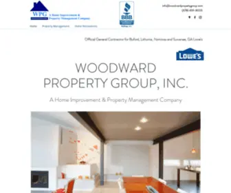 Woodwardpropertygroup.com(Home Renovations) Screenshot