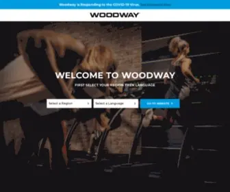 Woodway.com(For The Long Run) Screenshot