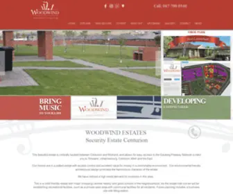 Woodwind.co.za(Woodwind Estates) Screenshot