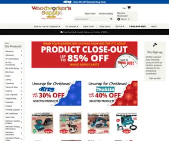 Woodworker.com(Woodworking Hardware) Screenshot