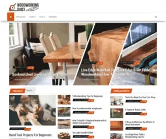 Woodworking-Daily.com(Woodworking Daily) Screenshot