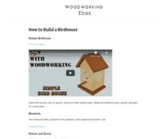 Woodworkingedge.com(Woodworking Edge) Screenshot