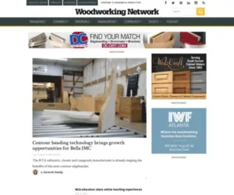 Woodworkingnetwork.com(Woodworking Network) Screenshot