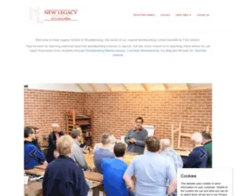 Woodworkingschool.co.uk(New Legacy School of Woodworking) Screenshot