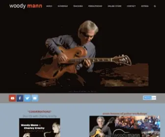 Woodymann.com(BLUES, JAZZ and AMERICAN ROOTS) Screenshot