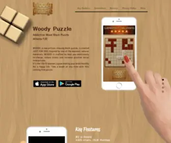 Woodypuzzle.com(WOODY features) Screenshot