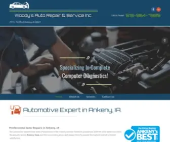 Woodysautorepairservice.com(Auto Repair) Screenshot