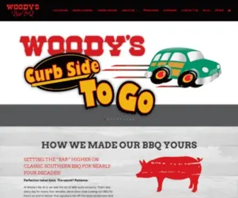 Woodysbarbq.com(Woodys Bar) Screenshot