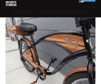 Woodysfenders.com(Woodys Custom Wood Bicycle Fenders) Screenshot