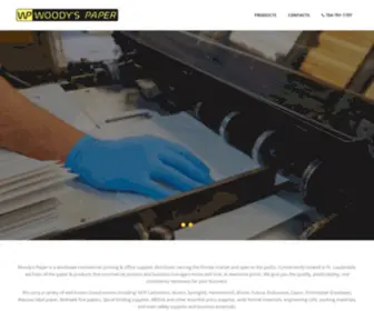 Woodyspaper.com(Woody's Paper) Screenshot