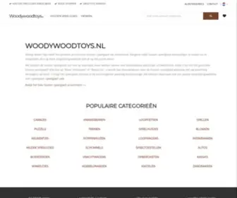 Woodywoodtoys.nl(De vergelijker voor houten speelgoed) Screenshot