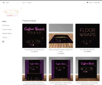 Wooemdesign.com(Woo'em Design) Screenshot