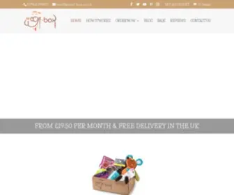 Woof-BOX.co.uk(Dog and Cat Pet Subscription Box and Gift Boxes) Screenshot