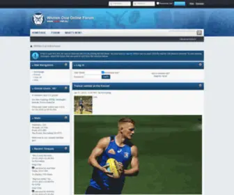 Woof.net.au(Whitten Oval Online Forum) Screenshot