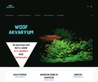 Woofakvaryum.com(Bitki,Akvaryum Malzemeleri-Woof Akvaryum) Screenshot