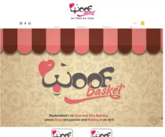 Woofbasket.in(Woof Basket Hyderabad Fresh Dog Food) Screenshot