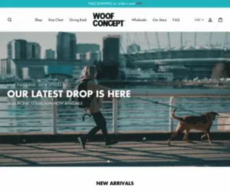 Woofconcept.com(Woof Concept Products Ltd) Screenshot