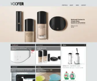 Wooferdesign.com(우퍼디자인) Screenshot