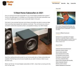 Wooferguy.com(12 Best Subwoofers For Your Home) Screenshot