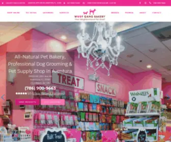 Woofgangaventura.com(Woof Gang Bakery & Grooming Local Pet Food and Supply Store) Screenshot