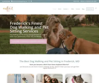 Woofinitdogwalking.com(The Best Pet Sitting and Dog Walking in Frederick) Screenshot