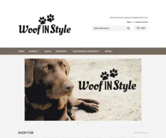 Woofinstyle.ca(Woof IN Style) Screenshot