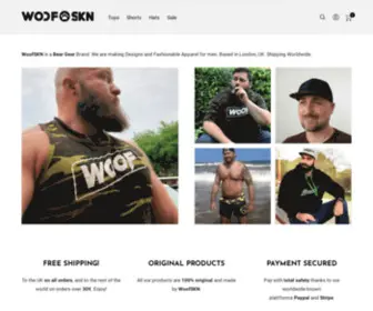 Woofskn.com(Bear Gear) Screenshot