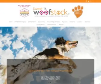 Woofstock.ca(Home) Screenshot