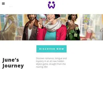 Wooga.com(We make games with exceptional stories at their core) Screenshot