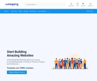 Woogang.net(WooCommerce Extensions WordPress Themes And Plugins) Screenshot