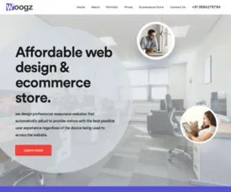 Woogz.com(Web Design) Screenshot