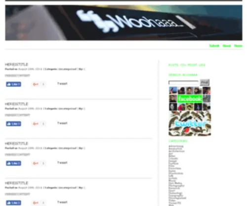 Woohaaa.com(Reconnect Your Domain) Screenshot